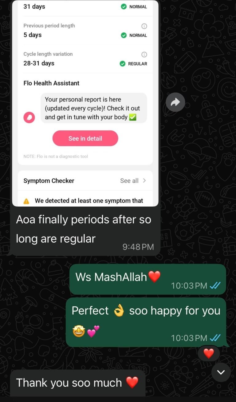 Ushna Wellness Testimonials